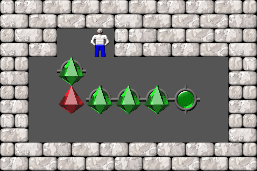 Сокобан More Bugs collections уровень 347